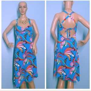 BCBG maxAzria colorful paisley sundress
